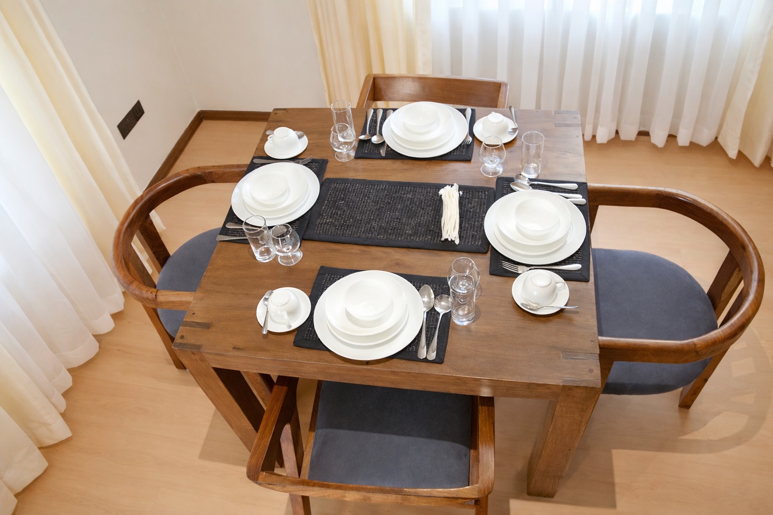 Breakfast served at Valley Retreat Arusha Tanzania